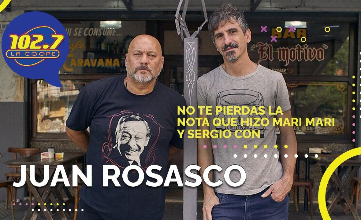 ENTREVISTA | Juan Rosasco en Banda: "Me encantaría conocer Mendoza en algún momento"      