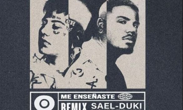 Duki y Sael presentan el remix de "Me enseñaste"
