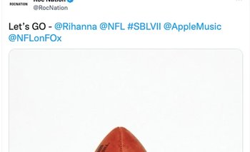 Rihanna confirmada para el espectáculo de medio tiempo del Super Bowl