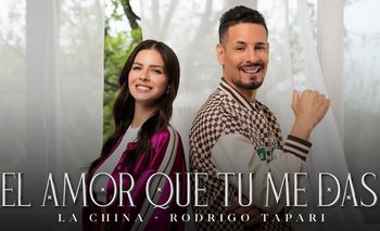 China Suárez lanzó "El amor que tú me das" junto a Rodrigo Tapari