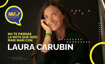 ENTREVISTA | Laura Carubín "Estoy feliz de cómo quedó "No se llora""